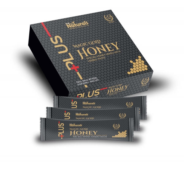 MAGİC GOLD HONEY PLUS  ÖZEL BALLI BİTKİSEL KARIŞIM 12*12GR.